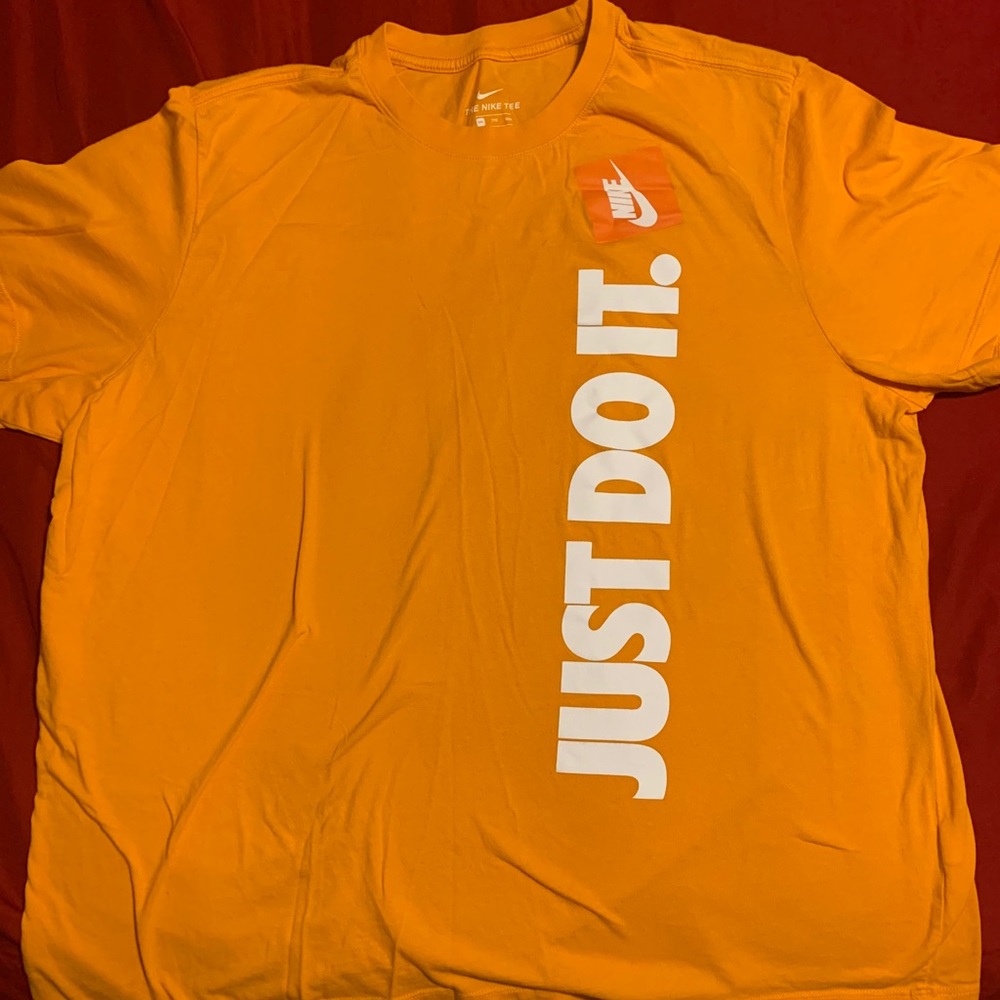 Orange Nike T-Shirt